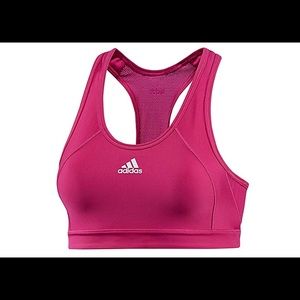 Medium Hot Pink Adidas Sports Bra- Worn Once!